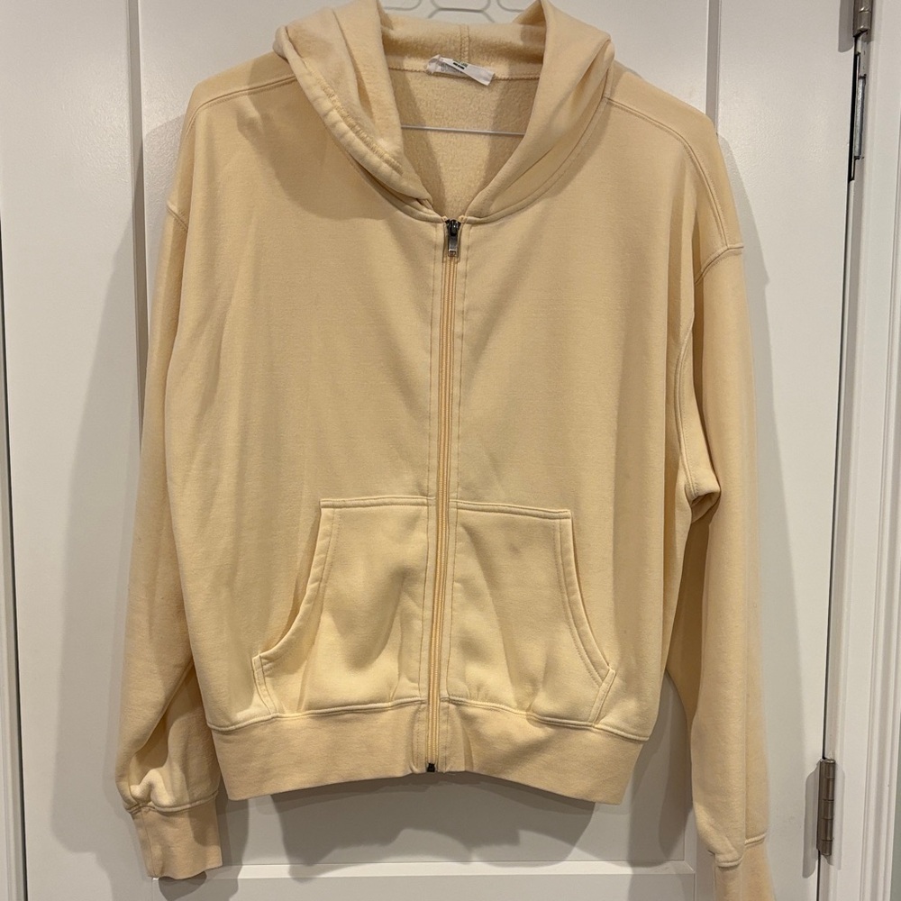 Double Zero Womens Full Zip Hooded Jacket Large
